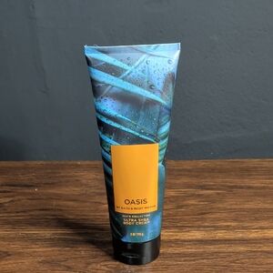 Bath & Body Works Oasis Blue and Gold Body Cream